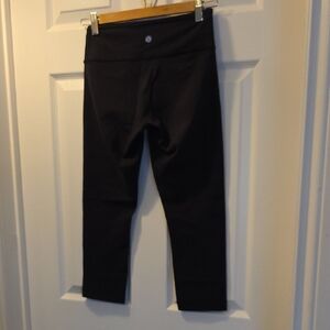 Lululemon Athletica Black Capris